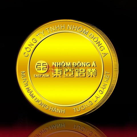 東亞鋁業(yè)紀(jì)念金牌定制
