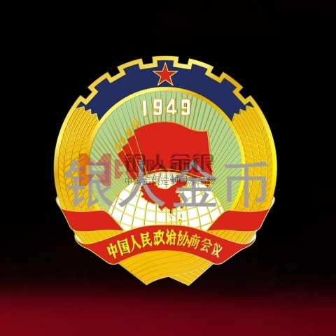 河北省廊坊市政協(xié)委員徽章政協(xié)會徽定制