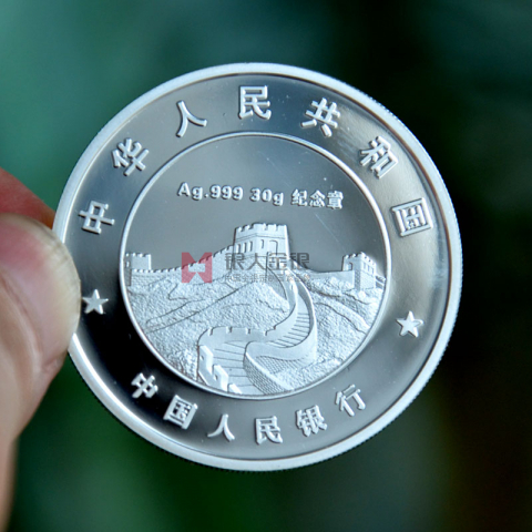 廣州某銀行定制銀幣紀(jì)念銀幣訂制
