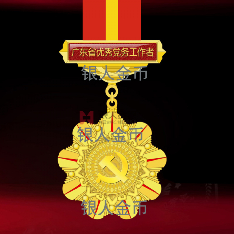 中共廣東省委組織部優(yōu)秀黨務(wù)工作者紀(jì)念章