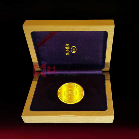 江西耐普礦機(jī)公司20周年紀(jì)念金幣制作