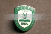 北京農(nóng)學(xué)院大學(xué)?；?金屬校徽