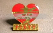 孝字滴塑胸徽,滴塑胸針