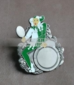 圣誕節(jié)獲獎掛牌獎章,持繩掛牌勛章,紀念彩畫牌