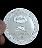 廣州文沖船廠純銀紀(jì)念章定制