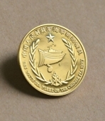 南海艦隊,純金紀念章生產(chǎn)廠家