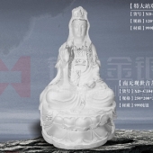 觀音像純銀擺件、觀音菩薩純銀工藝品