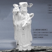 天官賜福純銀財(cái)神擺件、財(cái)神爺財(cái)神純銀擺件