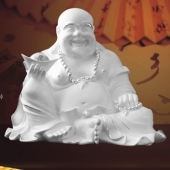 純銀元寶佛擺件、元寶佛純銀擺件