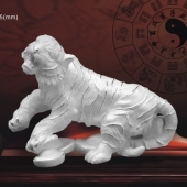 十二生肖虎純銀擺件、純銀十二生肖銀紀(jì)念品制品