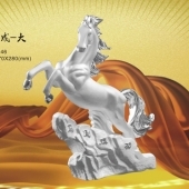 馬到成功純銀禮品制作設(shè)計(jì)、純銀紀(jì)念禮品生產(chǎn)制造