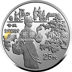 中國古代科技發(fā)明發(fā)現(xiàn)金銀鉑紀(jì)念幣（第3組）1/4盎司圓形鉑質(zhì)紀(jì)念幣