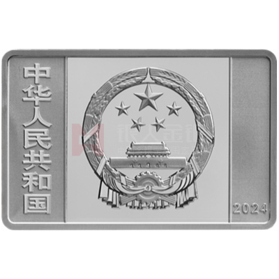 中國紙幣千年30克銀質(zhì)紀(jì)念幣